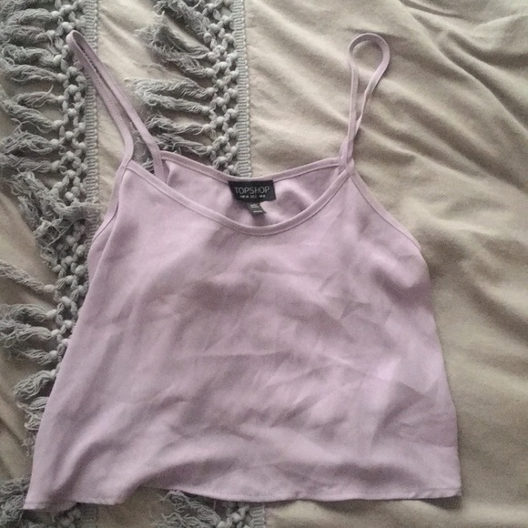 Top shop lilac cropped tank - Picture 4 of 6